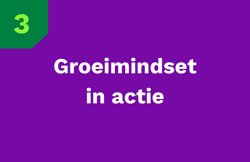 Groeimindset in actie